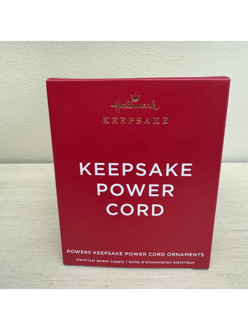 Hallmark Keepsake Power Cord Ornament Electrical Power Supply New
